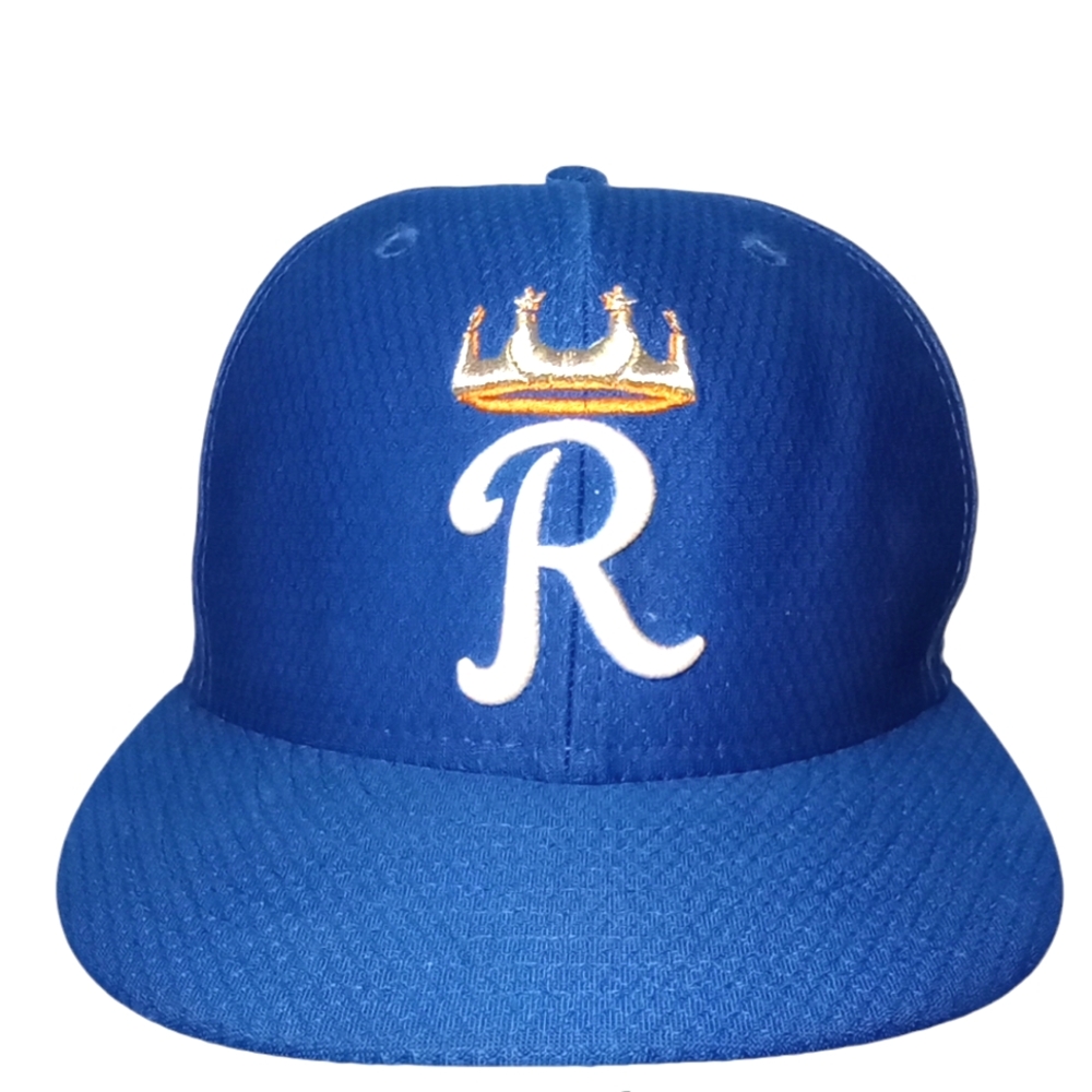 Kansas City Royals MLB Retro Crown Embroidered Logo Baseball Cap Hat
